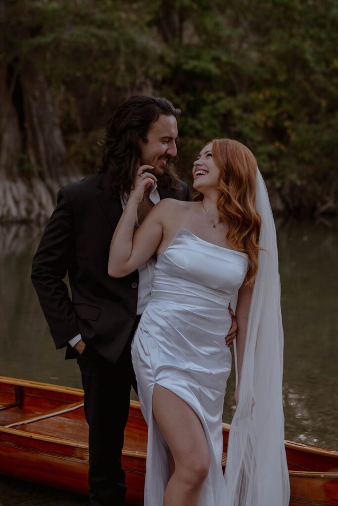 texas hill country elopement couple portraits.